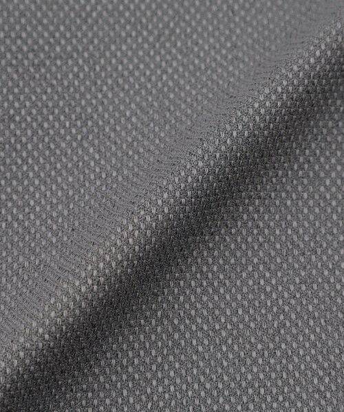 MACKINTOSH PHILOSOPHY(MENS) / マッキントッシュ フィロソフィー　メンズ ノーカラージャケット | トロッター ジャケット #000（ナンバーゼロ）バーズアイストレッチ リサイクル | 詳細15