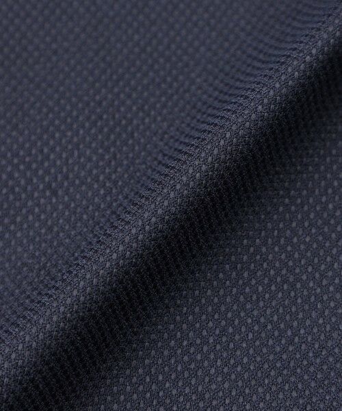 MACKINTOSH PHILOSOPHY(MENS) / マッキントッシュ フィロソフィー　メンズ ノーカラージャケット | トロッター ジャケット #000（ナンバーゼロ）バーズアイストレッチ リサイクル | 詳細17