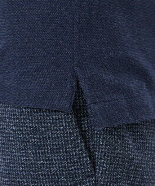 MACKINTOSH PHILOSOPHY(MENS) / マッキントッシュ フィロソフィー　メンズ シャツ・ブラウス | ホリゾンタルカラー ジャージーシャツ ギンガム/無地 | 詳細10