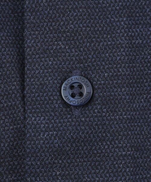 MACKINTOSH PHILOSOPHY(MENS) / マッキントッシュ フィロソフィー　メンズ シャツ・ブラウス | ホリゾンタルカラー ジャージーシャツ ギンガム/無地 | 詳細11