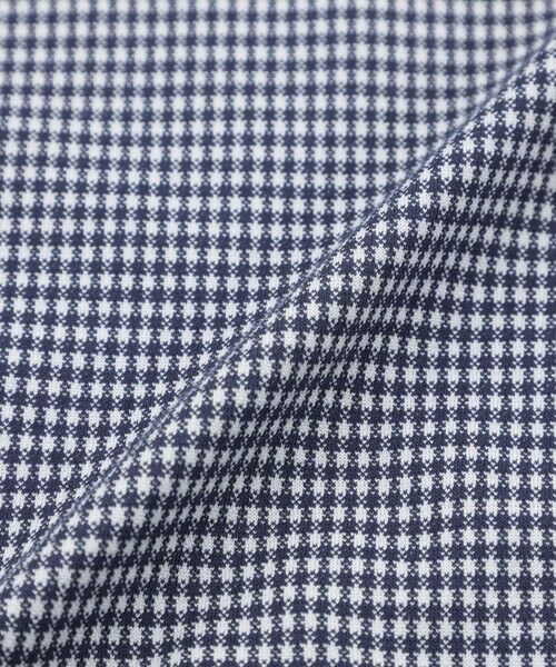 MACKINTOSH PHILOSOPHY(MENS) / マッキントッシュ フィロソフィー　メンズ シャツ・ブラウス | ホリゾンタルカラー ジャージーシャツ ギンガム/無地 | 詳細14