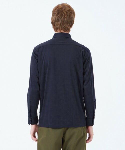 MACKINTOSH PHILOSOPHY(MENS) / マッキントッシュ フィロソフィー　メンズ シャツ・ブラウス | シルケットスムース スクエアホリゾンタルワイドシャツ | 詳細7