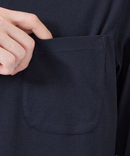 MACKINTOSH PHILOSOPHY(MENS) / マッキントッシュ フィロソフィー　メンズ シャツ・ブラウス | シルケットスムース スクエアホリゾンタルワイドシャツ | 詳細8