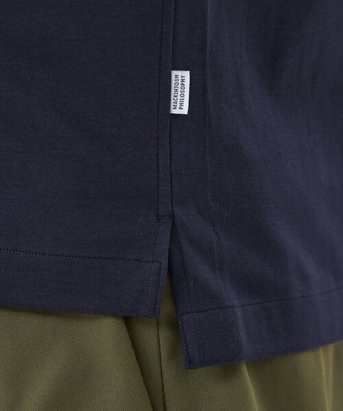 MACKINTOSH PHILOSOPHY(MENS) / マッキントッシュ フィロソフィー　メンズ シャツ・ブラウス | シルケットスムース スクエアホリゾンタルワイドシャツ | 詳細10