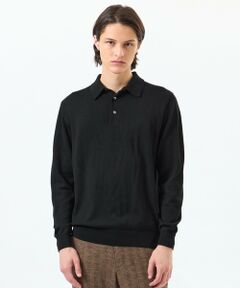 MACKINTOSH PHILOSOPHY(MENS) / マッキントッシュ フィロソフィー　メンズ ニット・セーター | ハイゲージ天竺 ニットポロ