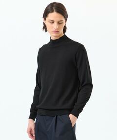 MACKINTOSH PHILOSOPHY(MENS) / マッキントッシュ フィロソフィー　メンズ ニット・セーター | ハイゲージ天竺 モックネックプルオーバーニット