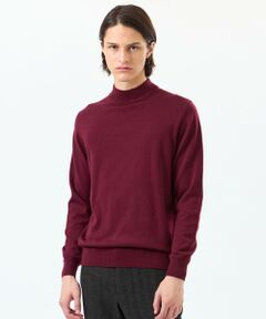 MACKINTOSH PHILOSOPHY(MENS) / マッキントッシュ フィロソフィー　メンズ ニット・セーター | ハイゲージ天竺 モックネックプルオーバーニット