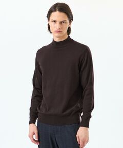 MACKINTOSH PHILOSOPHY(MENS) / マッキントッシュ フィロソフィー　メンズ ニット・セーター | ハイゲージ天竺 モックネックプルオーバーニット