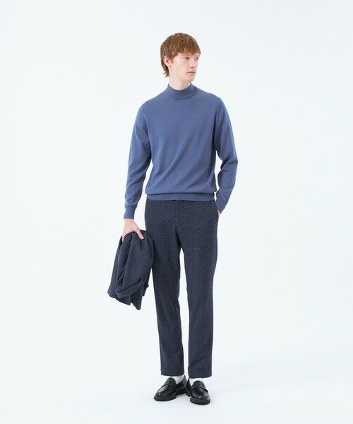 MACKINTOSH PHILOSOPHY(MENS) / マッキントッシュ フィロソフィー　メンズ ニット・セーター | ハイゲージ天竺 モックネックプルオーバーニット | 詳細5