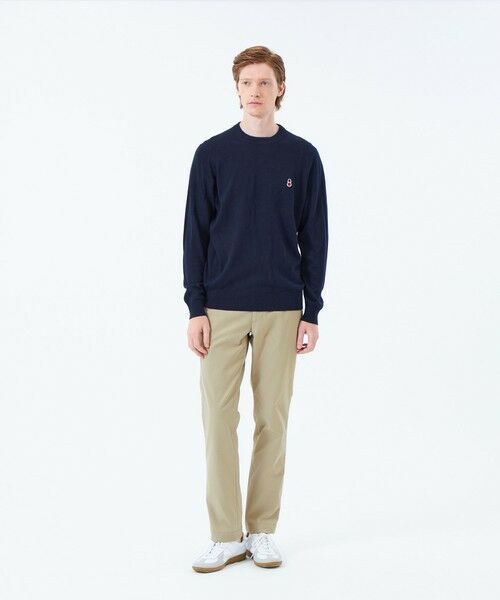 MACKINTOSH PHILOSOPHY(MENS) / マッキントッシュ フィロソフィー　メンズ ニット・セーター | バッキンガムベア 綿ウール天竺 クルーネックプルオーバーニット | 詳細3