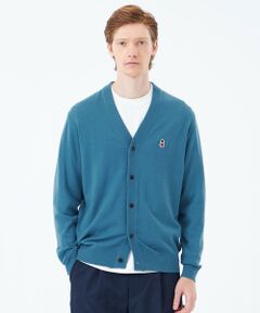 MACKINTOSH PHILOSOPHY(MENS) / マッキントッシュ フィロソフィー　メンズ ニット・セーター | バッキンガムベア 綿ウール天竺 Vネックカーディガン