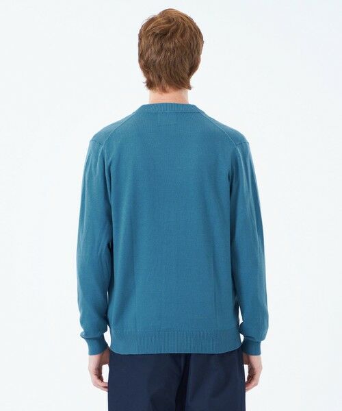 MACKINTOSH PHILOSOPHY(MENS) / マッキントッシュ フィロソフィー　メンズ ニット・セーター | バッキンガムベア 綿ウール天竺 Vネックカーディガン | 詳細5