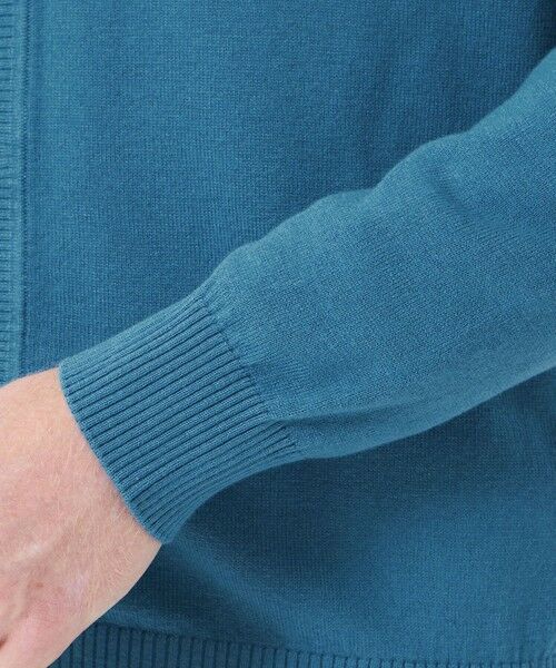 MACKINTOSH PHILOSOPHY(MENS) / マッキントッシュ フィロソフィー　メンズ ニット・セーター | バッキンガムベア 綿ウール天竺 Vネックカーディガン | 詳細6