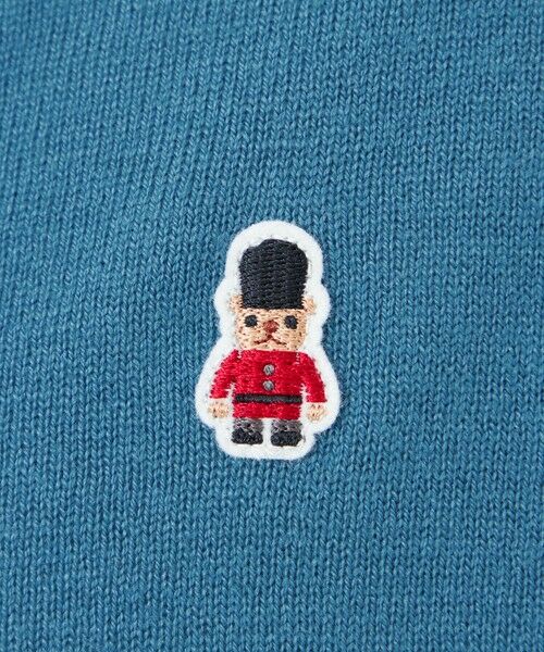 MACKINTOSH PHILOSOPHY(MENS) / マッキントッシュ フィロソフィー　メンズ ニット・セーター | バッキンガムベア 綿ウール天竺 Vネックカーディガン | 詳細7