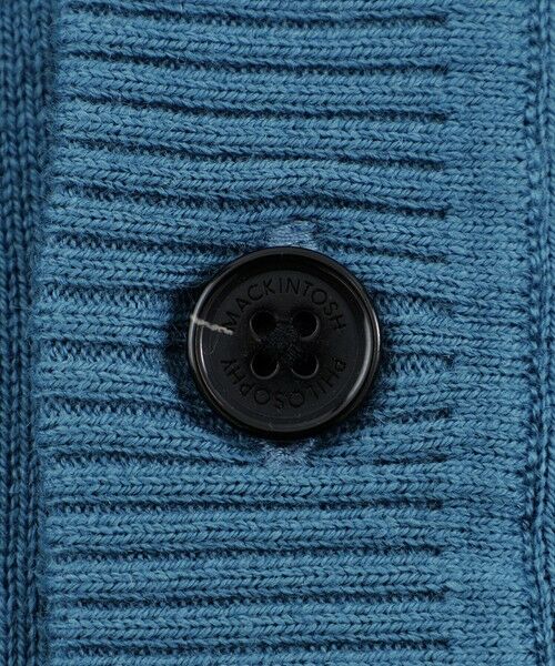 MACKINTOSH PHILOSOPHY(MENS) / マッキントッシュ フィロソフィー　メンズ ニット・セーター | バッキンガムベア 綿ウール天竺 Vネックカーディガン | 詳細8