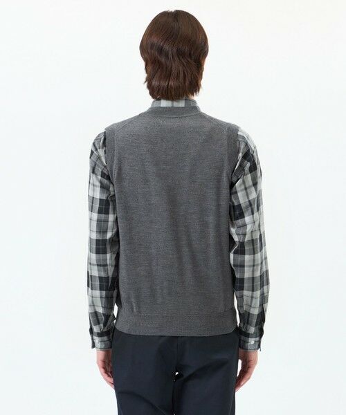 MACKINTOSH PHILOSOPHY(MENS) / マッキントッシュ フィロソフィー　メンズ ニット・セーター | ハイゲージ天竺 Vネックニットベスト | 詳細5