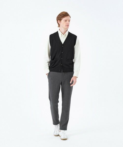 MACKINTOSH PHILOSOPHY(MENS) / マッキントッシュ フィロソフィー　メンズ ニット・セーター | ハイゲージ天竺 Vネックニットベスト | 詳細2