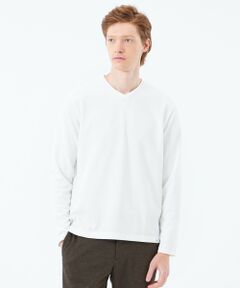 MACKINTOSH PHILOSOPHY(MENS) / マッキントッシュ フィロソフィー　メンズ カットソー | ストレッチミラノリブ VネックロンＴ