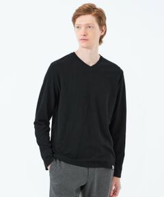 MACKINTOSH PHILOSOPHY(MENS) / マッキントッシュ フィロソフィー　メンズ カットソー | ストレッチミラノリブ VネックロンＴ