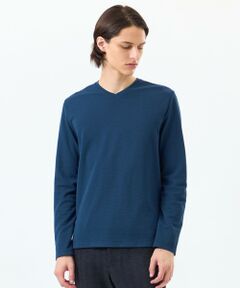 MACKINTOSH PHILOSOPHY(MENS) / マッキントッシュ フィロソフィー　メンズ カットソー | ストレッチミラノリブ VネックロンＴ