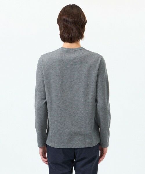 MACKINTOSH PHILOSOPHY(MENS) / マッキントッシュ フィロソフィー　メンズ カットソー | ストレッチミラノリブ VネックロンＴ | 詳細7