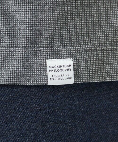 MACKINTOSH PHILOSOPHY(MENS) / マッキントッシュ フィロソフィー　メンズ カットソー | ストレッチミラノリブ VネックロンＴ | 詳細10