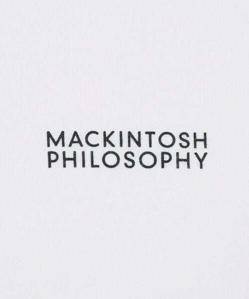MACKINTOSH PHILOSOPHY(MENS) / マッキントッシュ フィロソフィー メンズ カットソー | 【WEB&一部店舗限定】5.6oz天竺 クルーネックロゴロンT | 詳細8