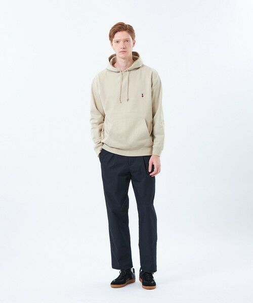 MACKINTOSH PHILOSOPHY(MENS) / マッキントッシュ フィロソフィー　メンズ カットソー | 【WEB&一部店舗限定】バッキンガムベア 10オンス裏パイル ワンポイントフーデッドパーカー | 詳細3