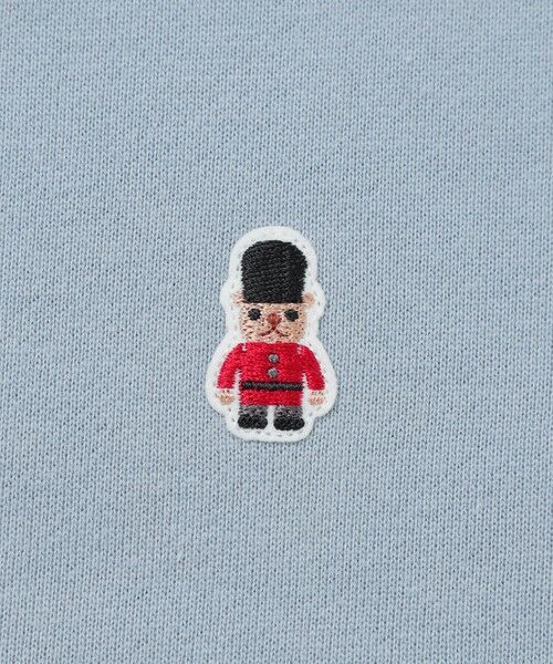 MACKINTOSH PHILOSOPHY(MENS) / マッキントッシュ フィロソフィー　メンズ カットソー | 【WEB&一部店舗限定】バッキンガムベア 10オンス裏パイル ワンポイントフーデッドパーカー | 詳細8