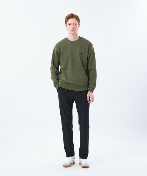 MACKINTOSH PHILOSOPHY(MENS) / マッキントッシュ フィロソフィー　メンズ カットソー | 【WEB&一部店舗限定】バッキンガムベア 10オンス裏パイル ワンポイントクルーネック | 詳細4