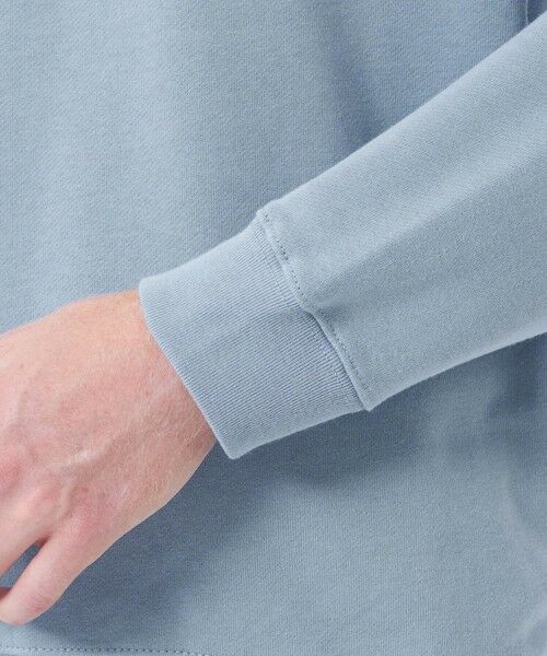 MACKINTOSH PHILOSOPHY(MENS) / マッキントッシュ フィロソフィー　メンズ カットソー | 【WEB&一部店舗限定】バッキンガムベア 10オンス裏パイル ワンポイントクルーネック | 詳細8