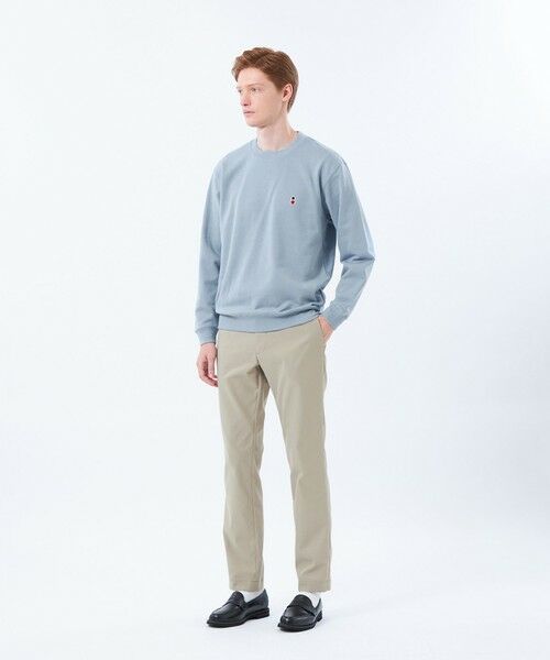 MACKINTOSH PHILOSOPHY(MENS) / マッキントッシュ フィロソフィー　メンズ カットソー | 【WEB&一部店舗限定】バッキンガムベア 10オンス裏パイル ワンポイントクルーネック | 詳細2