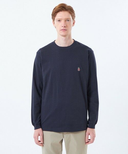 MACKINTOSH PHILOSOPHY(MENS) / マッキントッシュ フィロソフィー　メンズ カットソー | 【WEB&一部店舗限定】バッキンガムベア 5.6oz天竺 ワンポイントロンＴ | 詳細5