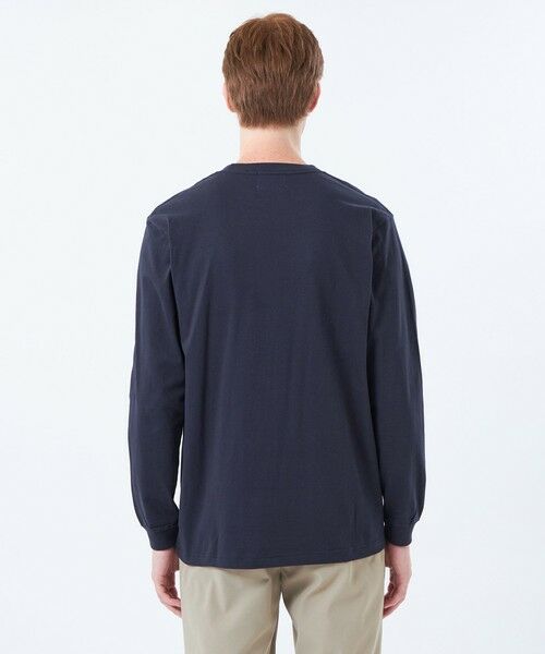 MACKINTOSH PHILOSOPHY(MENS) / マッキントッシュ フィロソフィー　メンズ カットソー | 【WEB&一部店舗限定】バッキンガムベア 5.6oz天竺 ワンポイントロンＴ | 詳細7