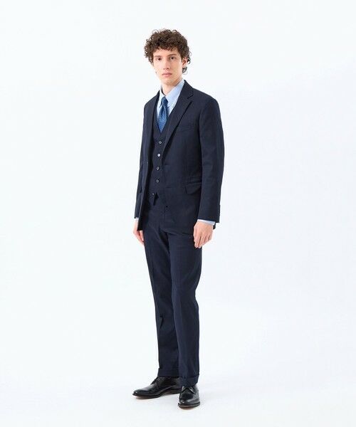 MACKINTOSH PHILOSOPHY(MENS) / マッキントッシュ フィロソフィー　メンズ その他パンツ | トロッター トラウザーズ #000（ナンバーゼロ）バーズアイストレッチ リサイクル | 詳細6