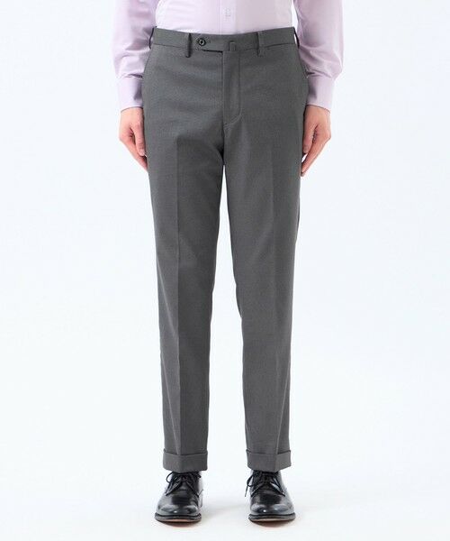 MACKINTOSH PHILOSOPHY(MENS) / マッキントッシュ フィロソフィー　メンズ その他パンツ | トロッター トラウザーズ #000（ナンバーゼロ）バーズアイストレッチ リサイクル | 詳細7