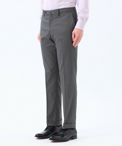 MACKINTOSH PHILOSOPHY(MENS) / マッキントッシュ フィロソフィー　メンズ その他パンツ | トロッター トラウザーズ #000（ナンバーゼロ）バーズアイストレッチ リサイクル | 詳細8