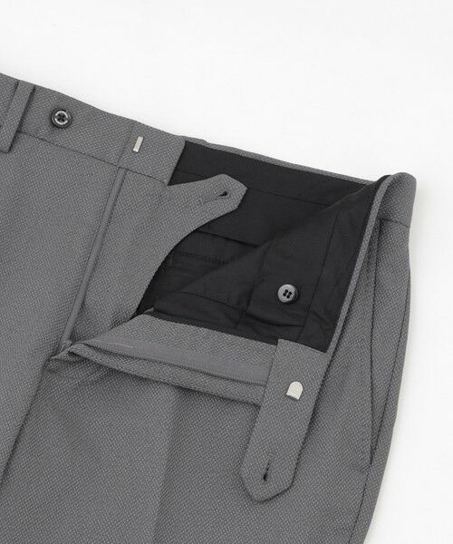 MACKINTOSH PHILOSOPHY(MENS) / マッキントッシュ フィロソフィー　メンズ その他パンツ | トロッター トラウザーズ #000（ナンバーゼロ）バーズアイストレッチ リサイクル | 詳細12