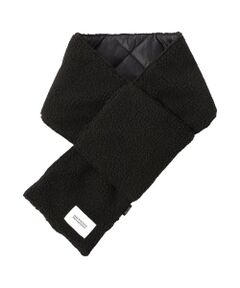 MACKINTOSH PHILOSOPHY(MENS) / マッキントッシュ フィロソフィー　メンズ マフラー・ショール・スヌード・ストール | タフタ×ボア リバーシブルダウンマフラー with TAION