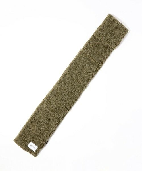 MACKINTOSH PHILOSOPHY(MENS) / マッキントッシュ フィロソフィー　メンズ マフラー・ショール・スヌード・ストール | タフタ×ボア リバーシブルダウンマフラー with TAION | 詳細9