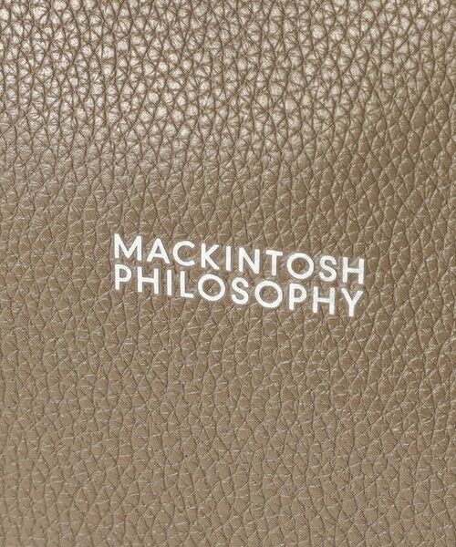 MACKINTOSH PHILOSOPHY(MENS) / マッキントッシュ フィロソフィー　メンズ メッセンジャーバッグ・ウエストポーチ | シンセティックシュリンクレザー 2WAYショルダーバッグ | 詳細12
