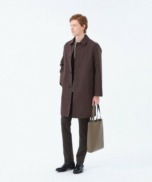 MACKINTOSH PHILOSOPHY(MENS) / マッキントッシュ フィロソフィー　メンズ メッセンジャーバッグ・ウエストポーチ | シンセティックシュリンクレザー バーチカルトート | 詳細3