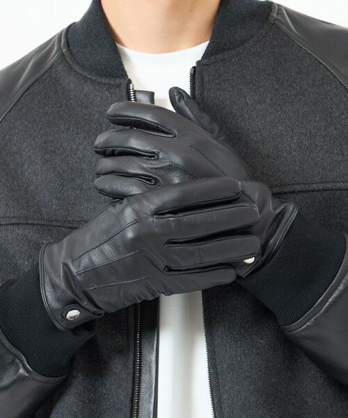 MACKINTOSH PHILOSOPHY(MENS) / マッキントッシュ フィロソフィー　メンズ 手袋 | オールレザー　スマホグローブ | 詳細1