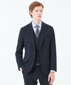 MACKINTOSH PHILOSOPHY(MENS) / マッキントッシュ フィロソフィー　メンズ ノーカラージャケット | トロッター ジャケット ピンヘッドストレッチ