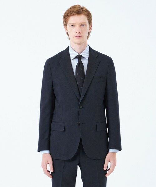 MACKINTOSH PHILOSOPHY(MENS) / マッキントッシュ フィロソフィー　メンズ ノーカラージャケット | トロッター ジャケット ピンヘッドストレッチ | 詳細2