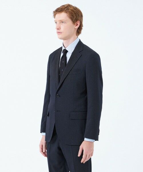 MACKINTOSH PHILOSOPHY(MENS) / マッキントッシュ フィロソフィー　メンズ ノーカラージャケット | トロッター ジャケット ピンヘッドストレッチ | 詳細3