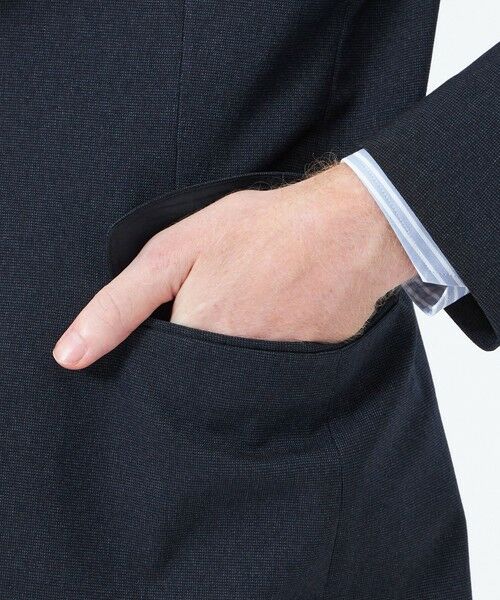 MACKINTOSH PHILOSOPHY(MENS) / マッキントッシュ フィロソフィー　メンズ ノーカラージャケット | トロッター ジャケット ピンヘッドストレッチ | 詳細6