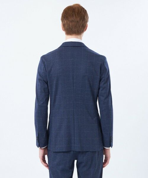 MACKINTOSH PHILOSOPHY(MENS) / マッキントッシュ フィロソフィー メンズ ノーカラージャケット | テーラードジャージー ジャケット ウインドペンプリント | 詳細5