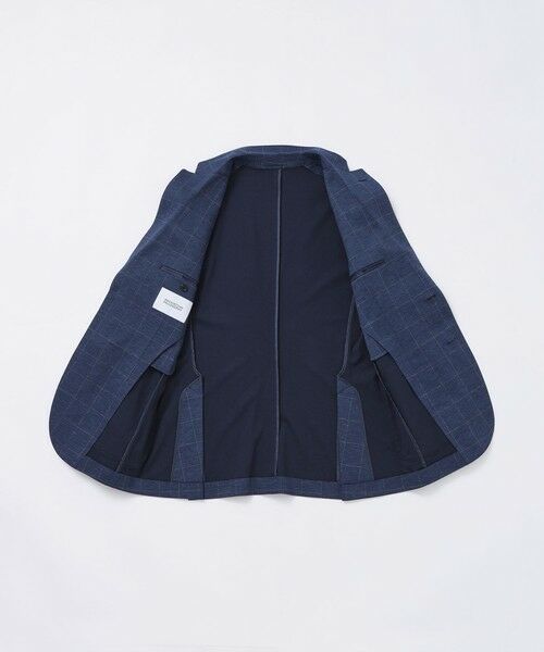 MACKINTOSH PHILOSOPHY(MENS) / マッキントッシュ フィロソフィー メンズ ノーカラージャケット | テーラードジャージー ジャケット ウインドペンプリント | 詳細10