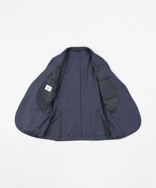 MACKINTOSH PHILOSOPHY(MENS) / マッキントッシュ フィロソフィー　メンズ ノーカラージャケット | トロッター ジャケット#108 ウール混グレンチェック | 詳細10